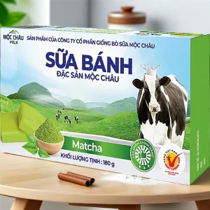 Bánh Sữa Cô Đặc Nguyên Chất Mộc Châu Milk - 200g (14 chiếc)