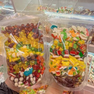 Túi Kẹo Dẻo Chip Có Nhân, Phủ Đường Nhiều Loại Mix Vị, Buffet Kẹo Dẻo