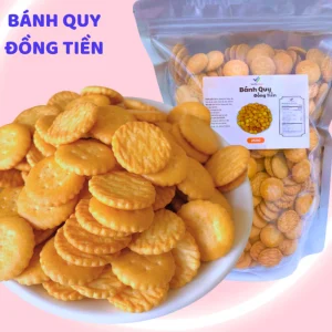 Bánh Quy Đồng Tiền Mặn Viettin Mart 500g