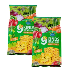 Bánh Quy 9 Vị Rau Củ Quả DMC Gói 328G